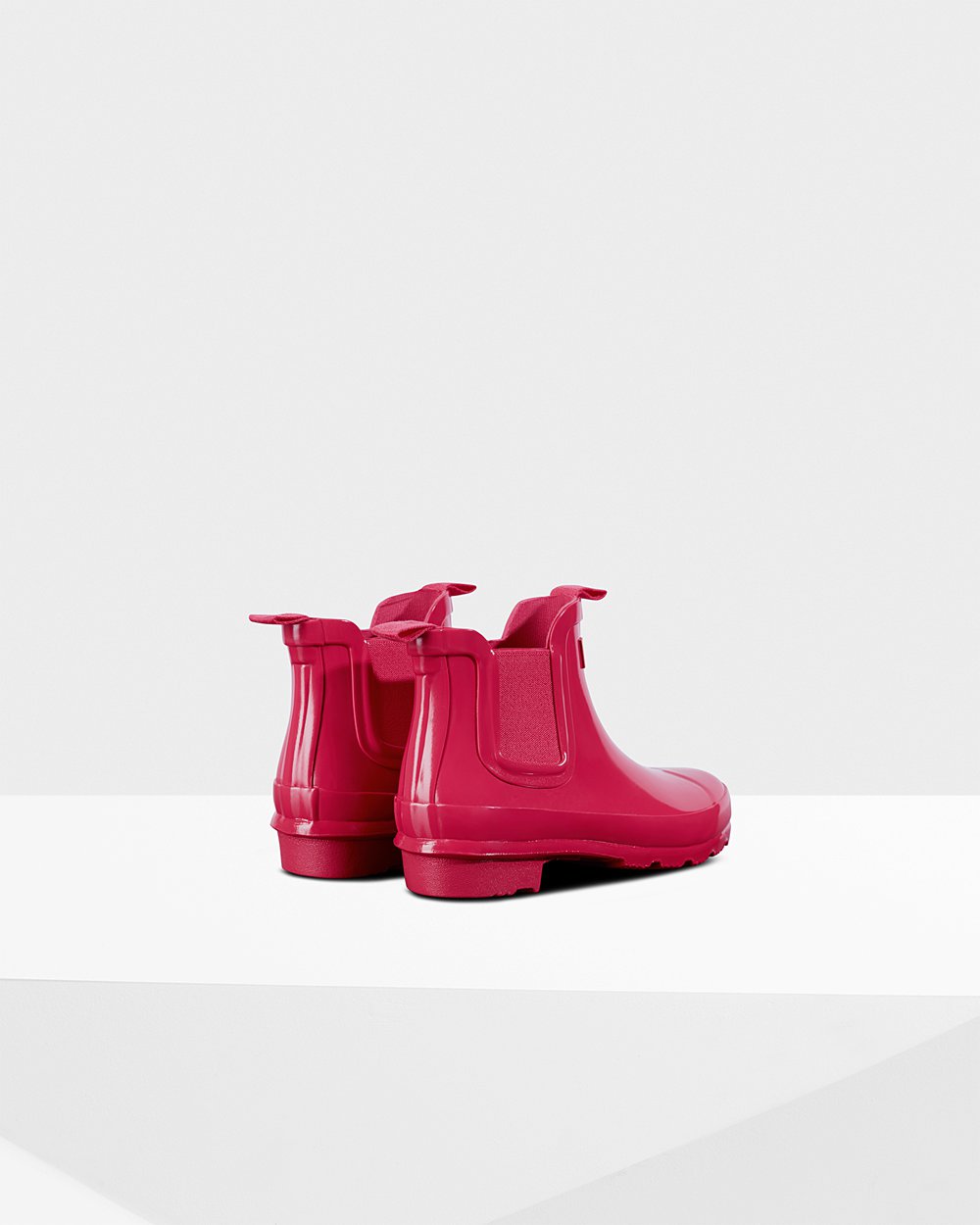 Botas Chelsea Original Big Gloss Hunter Niños - Rosas - 164570IVJ